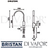 Bristan BN Cherry Sink Mixer Tap Dimensions
